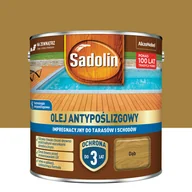 Farby i impregnaty do drewna - Olej antypoślizgowy do tarasów i schodów Dąb 2.5 l Sadolin - miniaturka - grafika 1
