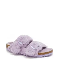 Kapcie damskie - Birkenstock Skórzane obuwie domowe Arizona Big Buckle - miniaturka - grafika 1