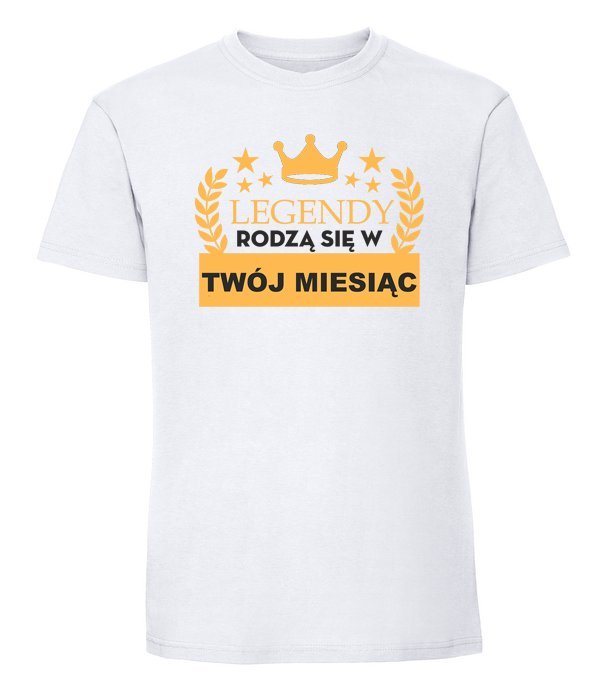 Damska koszulka z nadrukiem - Labrador - sweter biały 5XL