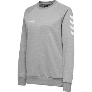 Bluza do piłki ręcznej damska Hummel Go Cotton Sweatshirt Woman - Piłka ręczna - miniaturka - grafika 1