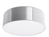 Lampy ścienne - Sollux Arena SL.0128 Lampa sufitowa 1x60W szary - miniaturka - grafika 1