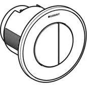 Przyciski spłukujące - Geberit Typ 01 Przycisk WC chrom mat z powłoką easy-to-clean 116.042.JQ.1 - odbiór osobisty: Kraków, Warszawa - miniaturka - grafika 1