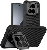 Etui i futerały do telefonów - Etui do Xiaomi 15 Nillkin MagSafe Aramid, czarne - miniaturka - grafika 1