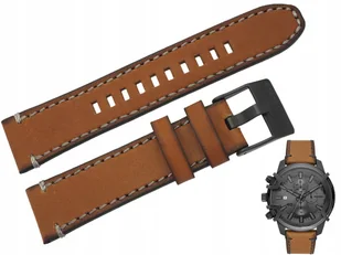 Pasek DIESEL DZ4569 brąz skórzany 22 mm oryginał - Akcesoria do zegarków - miniaturka - grafika 1