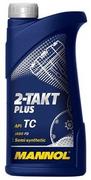 Oleje silnikowe - Mannol 2T 2-Takt Plus TC Semisynthetic 1L - miniaturka - grafika 1