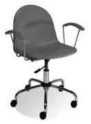 Fotele i krzesła biurowe - Krzesło obrotowe laboratoryjne Amigo GTP54-CR Nowy Styl - miniaturka - grafika 1