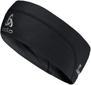 Odlo Ceramicool Opaska do czołówki, black 2021 Czapki do biegania 762110-15000-OSFA - Czapki i chusty sportowe damskie - miniaturka - grafika 1