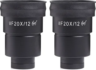 Okular Mikroskopowy WF20X/12 do Mikroskopu 7-45x 2 Sztuki - Mikroskopy i lupy - miniaturka - grafika 1
