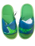 Buty dla dziewczynek - Youngstyle kapcie dziecięce zielony rozmiar 34/35 - miniaturka - grafika 1