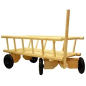 Jeździki dla dzieci - Wóz drabiniasty drewniany Malimas - zabawka - miniaturka - grafika 1