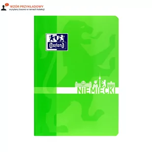 Oxford Zeszyt A5/60K kratka Niemiecki (5szt) - Zeszyty szkolne - miniaturka - grafika 2