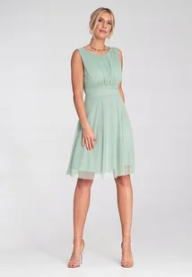 Elegancka sukienka z dekoltem Sukienka siatka Miętowa M1208 r. S/M - Empik - Sukienki Elegancka sukienka z dekoltem Sukienka siatka Miętowa M1208 r. S/M - Empik - Sukienki - miniaturka - grafika 1