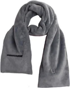 Glovii Szalik ogrzewany szary GA1G - Czapki i chusty sportowe damskie - miniaturka - grafika 1