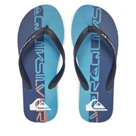 Klapki i japonki męskie - Japonki Quiksilver AQYL101430 Granatowy - miniaturka - grafika 1
