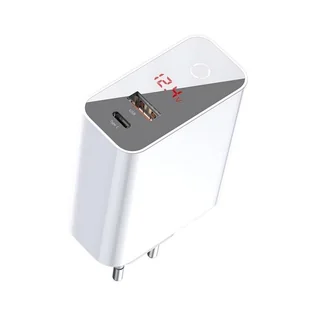 Baseus Speed PPS ładowarka sieciowa EU USB + USB Typ C PD3.0 QC3.0 45W biały (CCFSEU907-02) hurtel-51211-0 - Ładowarki do telefonów - miniaturka - grafika 23