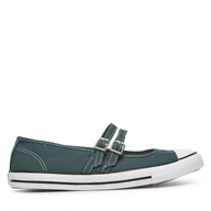 Trampki damskie - Baleriny Converse Chuck Taylor All Star Dainty Mary Jane A13797C Zielony - miniaturka - grafika 1