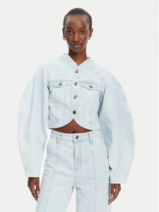 ROTATE Kurtka jeansowa 1138261468 Niebieski Relaxed Fit - Kurtki damskie - miniaturka - grafika 1