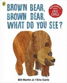Książki edukacyjne - Brown Bear Brown Bear What Do You See$349 - Eric Carle - miniaturka - grafika 1
