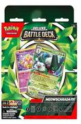 Gry karciane - Pokemon TCG, Zestaw kart Deluxe Battle Deck Meowscarada EX - miniaturka - grafika 1