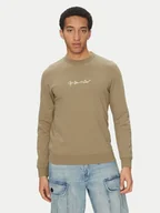 Bluzy męskie - G-Star Raw Bluza G-Script D26407-D257 6057 Khaki Regular Fit - miniaturka - grafika 1