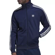 Bluzy sportowe męskie - Bluza adidas Originals Adicolor Classics Beckenbauer Primeblue Track Top HK7364 - granatowa - Adidas - miniaturka - grafika 1