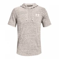 Bluzy sportowe męskie - Męska bluza dresowa nierozpinana z kapturem UNDER ARMOUR UA RIVAL TERRY LC SS HD - miniaturka - grafika 1