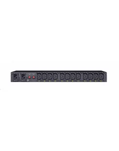 Cyberpower Systems Pdu Ats Switch 19'' 12Xiec-C13 230V/10A - (Pdu44004) - Zasilacze awaryjne UPS - miniaturka - grafika 1
