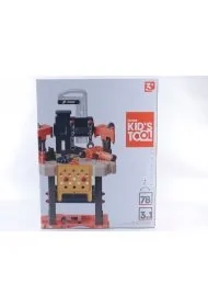 Warsztat z narzędziami 3w1 78el - Mały majsterkowicz - miniaturka - grafika 1