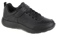 Buty dla dziewczynek - Skechers Dyna-Lite School Sprints 83072L-BBK dziewczęce sneakersy, czarne, rozmiar 30 - miniaturka - grafika 1