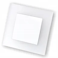 Oprawy, klosze i abażury - Oświetlenie schodowe oprawa lampka schodowa Led 230V Q30 Białe Skinder - miniaturka - grafika 1