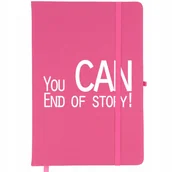 Notesy i bloczki - Notes Planer A5 Bullet Journal Róż END OF STORY Wz - miniaturka - grafika 1