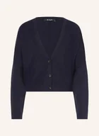 Swetry damskie - Miss Lagotte Kardigan blau - miniaturka - grafika 1