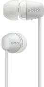 Słuchawki - Sony WI-C200 Białe - miniaturka - grafika 1