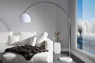 Kinghome Lampa stojąca SLACK Biała SL286WE/HLT2-1 - Lampy stojące - miniaturka - grafika 1