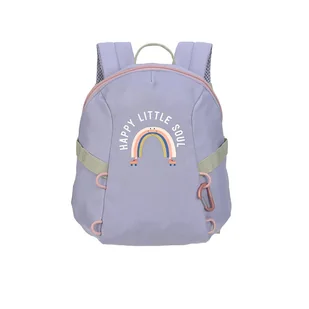 Lassig Plecak mini Tiny Outdoor Rainbow pastel lilac - Torebki damskie - miniaturka - grafika 1