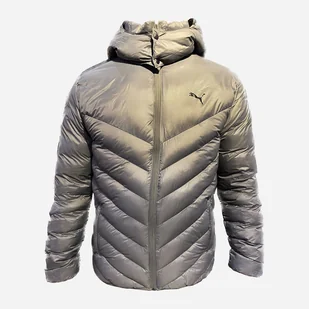 Kurtka zimowa krótka męska Puma Winter Jacket 53885715 XL Szara (4065451882342) - Kurtki męskie - miniaturka - grafika 1