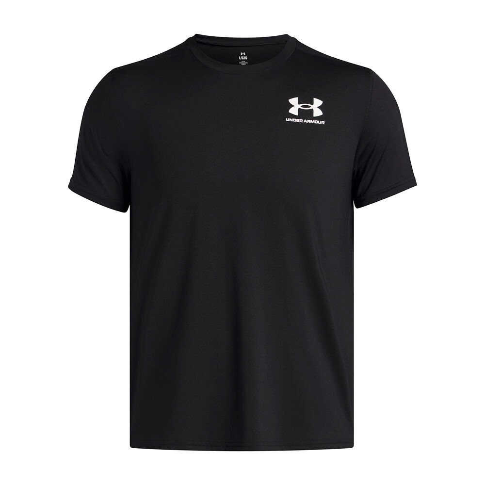 Koszulka męska Under Armour Heatgear Fitted SS Black/White L