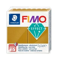 Masy plastyczne - Masa termoutwardzalna Fimo 57g złoty metaliczny - Staedtler - miniaturka - grafika 1