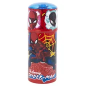 Bidony dla dzieci - Bidon z ustnikiem odkręcany butelka do picia Spiderman 350ml - miniaturka - grafika 1