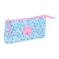 Piórniki - Piórnik Potrójny Vicky Martín Berrocal Paraíso Różowy Jasnoniebieski 22 x 12 x 3 cm - miniaturka - grafika 1