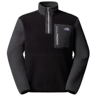 Bluzy sportowe męskie - Męska bluza The North Face M Yumiori 1/4 Zip Rozmiar: XL / Kolor: czarny/szary - miniaturka - grafika 1