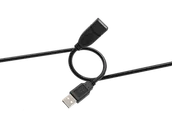 Kable USB - Przedłużacz USB ISY IUC-1022 5m Czarny - miniaturka - grafika 1