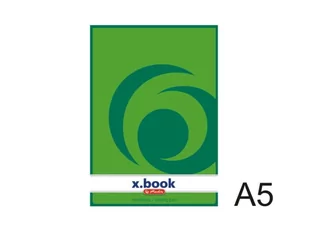 Herlitz Notatnik szkolny A5 x.book gładki 50 kartek - Szkolne artykuły papiernicze - miniaturka - grafika 1