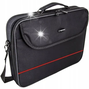 Torba na laptopa Esperanza Classic 15,6" czerwony (ET101R) - Torby na laptopy - miniaturka - grafika 1