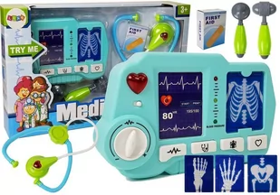 Zestaw Lekarski Aparatura Akcesoria Medyczne RTG Doktor - Zabawy w naśladowanie dorosłych - miniaturka - grafika 1