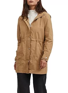 Kurtki damskie - Vila Vibimi Parka Jacket-Noos Anorak damska kurtka, Tigers Eye, M - grafika 1