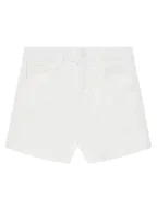 Spodenki damskie - Guess Szorty jeansowe J4RD19 WE620 Biały Regular Fit - miniaturka - grafika 1