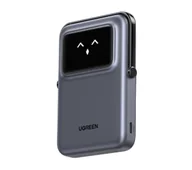 Powerbanki - UGREEN UNO PB572 Magnetyczny 10000mAh Qi 7,5W Szary - miniaturka - grafika 1