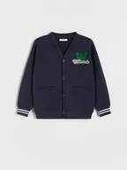 Bluzy dla chłopców - Reserved - Bluza bomber oversize - granatowy - miniaturka - grafika 1