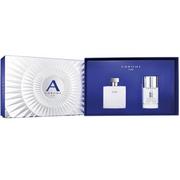 Zestawy perfum męskich - Azzaro Chrome Pure zestaw woda toaletowa spray 50ml + dezodorant sztyft 75ml - miniaturka - grafika 1